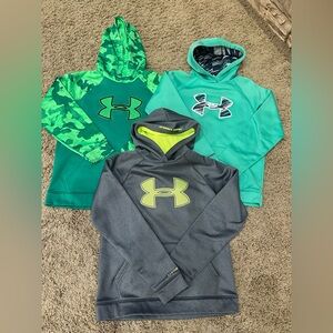 Under Armour youth large lot sweatshirts
